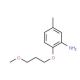 2-(3-Methoxypropoxy)-5-methylaniline - chemical structure image
