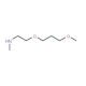 2-(3-Methoxypropoxy)-N-methyl-1-ethanamine - chemical structure image