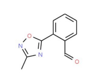 2-(3-Methyl-1,2,4-oxadiazol-5-yl)benzaldehyde (CAS 879896-54-5) - chemical structure image