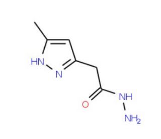 2-(3-methyl-1H-pyrazol-5-yl)acetohydrazide - chemical structure image