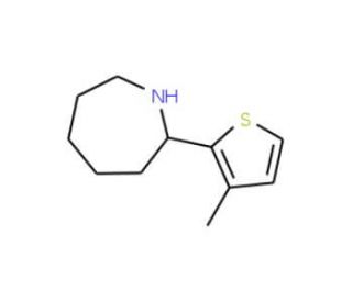 2-(3-Methyl-2-thienyl)azepane - chemical structure image
