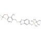 2-[[[3-Methyl-4-(2,2,2-trifluoroethoxy)-2-pyridyl]methyl]thio]-5-(TBDMS-oxy)-1H-benzimidazole - chemical structure image