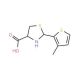 2-(3-Methyl-thiophen-2-yl)-thiazolidine-4-carboxylic acid - chemical structure image