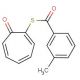 2-(3-methylbenzoylsulfanyl)cyclohepta-2,4,6-trien-1-one - chemical structure image