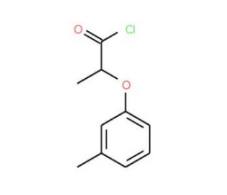 2-(3-methylphenoxy)propanoyl chloride - chemical structure image