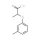 2-(3-methylphenoxy)propanoyl chloride - chemical structure image