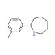 2-(3-Methylphenyl)azepane (CAS 383129-36-0) - chemical structure image