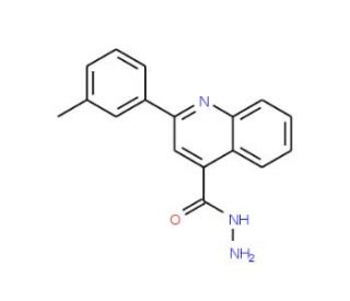 2-(3-Methylphenyl)quinoline-4-carbohydrazide - chemical structure image