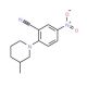 2-(3-Methylpiperidin-1-yl)-5-nitrobenzonitrile - chemical structure image