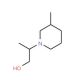 2-(3-Methylpiperidin-1-yl)propan-1-ol (CAS 915920-23-9) - chemical structure image