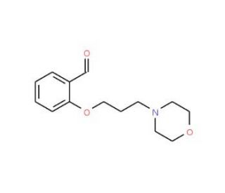 2-(3-Morpholin-4-yl-propoxy)-benzaldehyde (CAS 72108-02-2) - chemical structure image