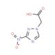 2-(3-nitro-1H-1,2,4-triazol-1-yl)acetic acid (CAS 116419-36-4) - chemical structure image
