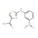 2-(3-Nitro-phenylamino)-thiazole-4-carboxylic acid - chemical structure image