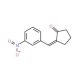 2-(3-nitrobenzylidene)cyclopentanone - chemical structure image