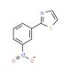 2-(3-nitrophenyl)-1,3-thiazole - chemical structure image