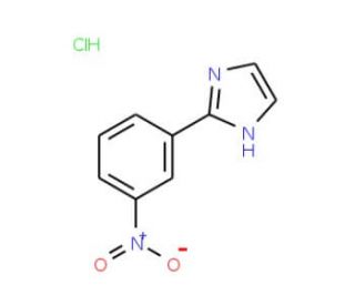 2-(3-nitrophenyl)-1H-imidazole hydrochloride - chemical structure image