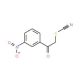 2-(3-Nitrophenyl)-2-oxoethyl thiocyanate (CAS 6097-22-9) - chemical structure image