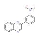 2-(3-Nitrophenyl)quinoxaline (CAS 5021-44-3) - chemical structure image