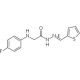 2-[(3-nitrophenyl)amino]-N′-[(1E)-2-thienylmethylene]acetohydrazide - chemical structure image