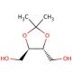 (−)-2,3-O-Isopropylidene-D-threitol (CAS 73346-74-4) - chemical structure image