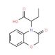 2-(3-Oxo-2,3-dihydro-4H-1,4-benzoxazin-4-yl)-butanoic acid - chemical structure image