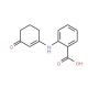 2-((3-Oxocyclohex-1-enyl)amino)benzoic acid (CAS 132600-13-6) - chemical structure image
