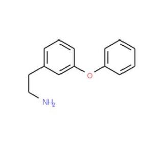 2-(3-Phenoxy-phenyl)-ethylamine (CAS 118468-17-0) - chemical structure image