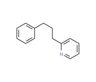 2-(3-Phenylpropyl)pyridine (CAS 2110-18-1) - chemical structure image