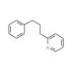2-(3-Phenylpropyl)pyridine (CAS 2110-18-1) - chemical structure image