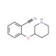 2-(3-Piperidinyloxy)benzonitrile (CAS 902836-51-5) - chemical structure image