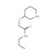 2-(3-Piperidinyloxy)-N-propylacetamide - chemical structure image