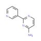 2-(3-Pyridinyl)-4-pyrimidinamine (CAS 61310-31-4) - chemical structure image