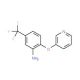 2-(3-Pyridinyloxy)-5-(trifluoromethyl)aniline - chemical structure image