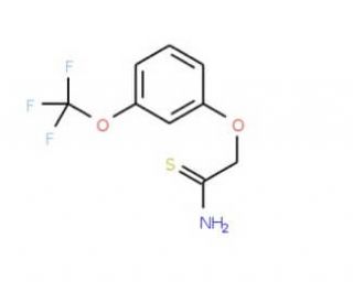 2-[3-(Trifluoromethoxy)phenoxy]ethanethioamide - chemical structure image