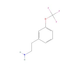 2-(3-Trifluoromethoxy-phenyl)-ethylamine (CAS 467461-10-5) - chemical structure image