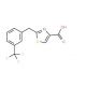 2-[3-(Trifluoromethyl)benzyl]-1,3-thiazole-4-carboxylic acid (CAS 478030-66-9) - chemical structure image