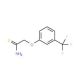 2-[3-(Trifluoromethyl)phenoxy]ethanethioamide (CAS 20293-32-7) - chemical structure image