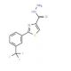 2-[3-(Trifluoromethyl)phenyl]-1,3-thiazole-4-carbohydrazide - chemical structure image