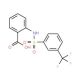 2-({[3-(trifluoromethyl)phenyl]sulfonyl}amino)benzoic acid - chemical structure image