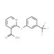 2-{[3-(trifluoromethyl)phenyl]thio}nicotinic acid - chemical structure image