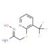 2-[3-(Trifluoromethyl)pyridin-2-ylthio]acetamide oxime (CAS 263762-04-5) - chemical structure image