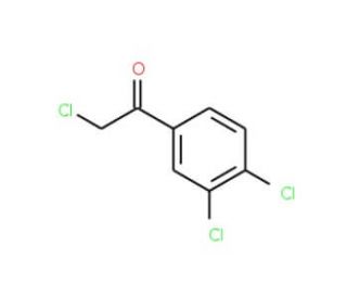 2,3&prime;,4&prime;-Trichloroacetophenone (CAS 42981-08-8) - chemical structure image