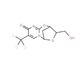 2,3&prime;-Anhydrothymidine-d3 - chemical structure image