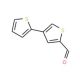 2,3′-bithiophene-5′-carbaldehyde - chemical structure image