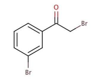 2,3&prime;-Dibromoacetophenone (CAS 18523-22-3) - chemical structure image