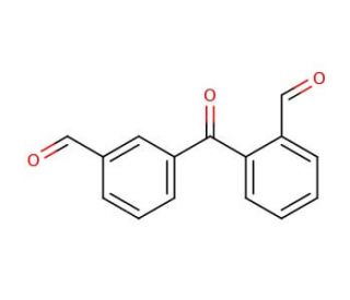 2,3&prime;-Dicarboxaldehyde benaophenone - chemical structure image