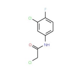 2,3&prime;-Dichloro-4-fluoroacetanilide (CAS 96980-64-2) - chemical structure image