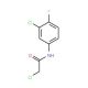 2,3′-Dichloro-4-fluoroacetanilide (CAS 96980-64-2) - chemical structure image