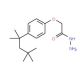 2-[4-(1,1,3,3-tetramethylbutyl)phenoxy]acetohydrazide - chemical structure image