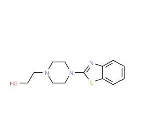 2-[4-(1,3-Benzothiazol-2-yl)piperazino]-1-ethanol - chemical structure image